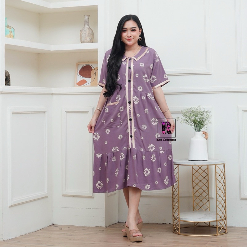 Daster Airin Motif Bunga Baru /Daster Viral/ Daster terbaru 2025