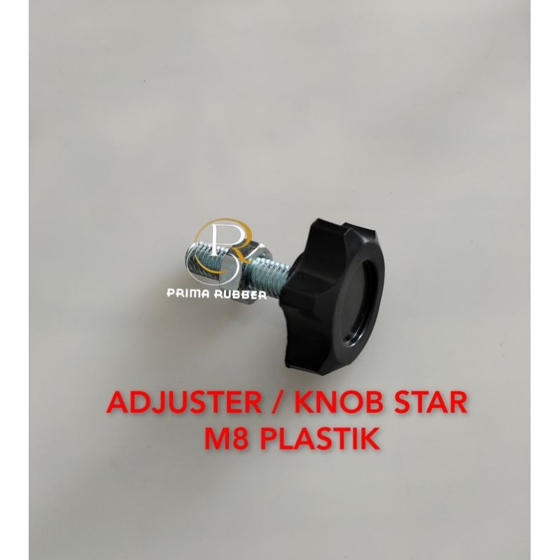 KAKI STABIL STAR M8 || ADJUSTER KNOB STAR M8 PLASTIK