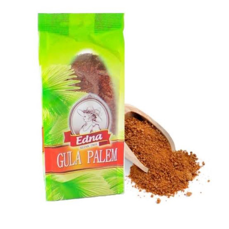 

EDNA GULA PALEM 200GR PALM SUGAR SEMUT COKLAT COKELAT BUTIR HALUS MURNI KARAMEL MANIS KUE ASLI HALAL