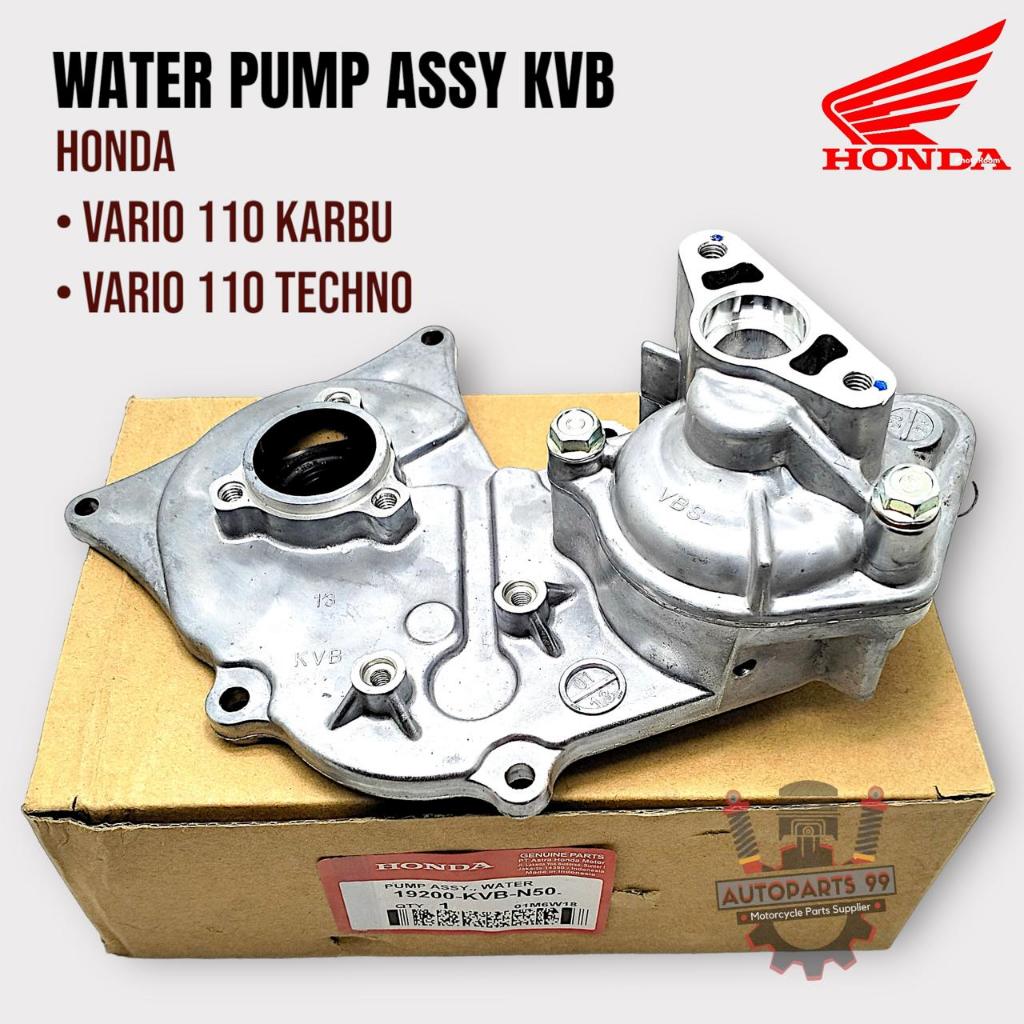 Water Pump Honda Vario 110 Karbu Techno CBS Pompa Air Radiator Vario 110 Karbu Techno Water Pump KVB