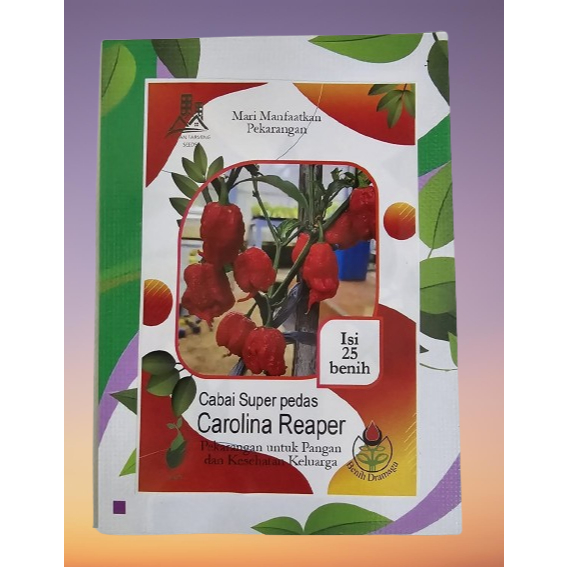 Benih Cabai Super Pedas Carolina Reaper