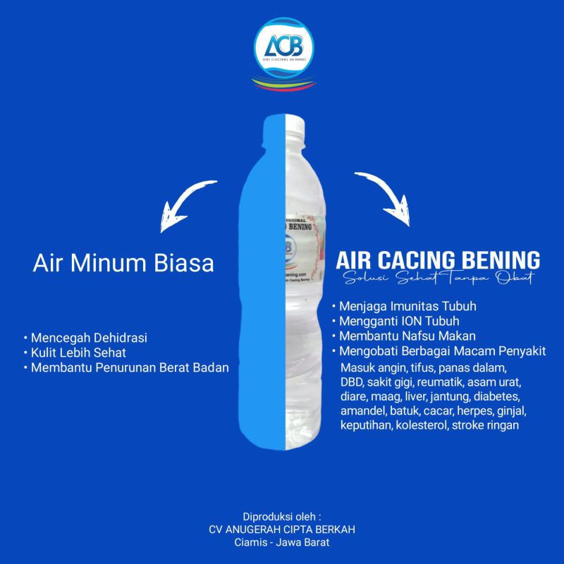 

AIR CACING BENING ( ACB ) air tradisional