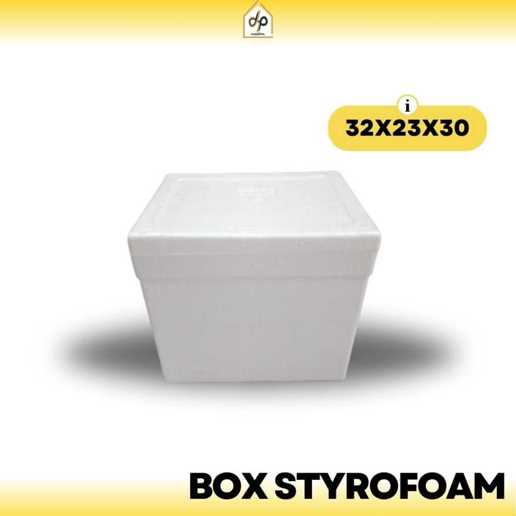 BOX STYROFOAM (20 Kg) 32x23x30 /BOX IKAN/BOX DAGING/BOX FROZEN FOOD/ BOX ES