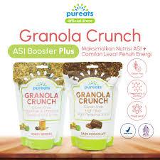 

Pureats Granola Crunch - ASI Booster Plus - Sereal Sarapan Sehat