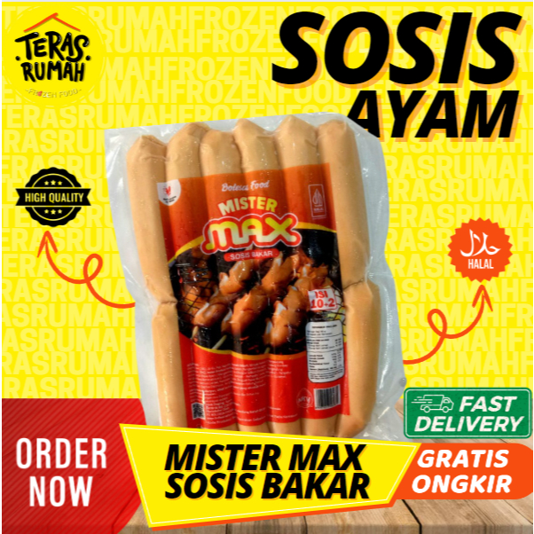 

MISTER MAX SOSIS BAKAR MINI ISI 12px