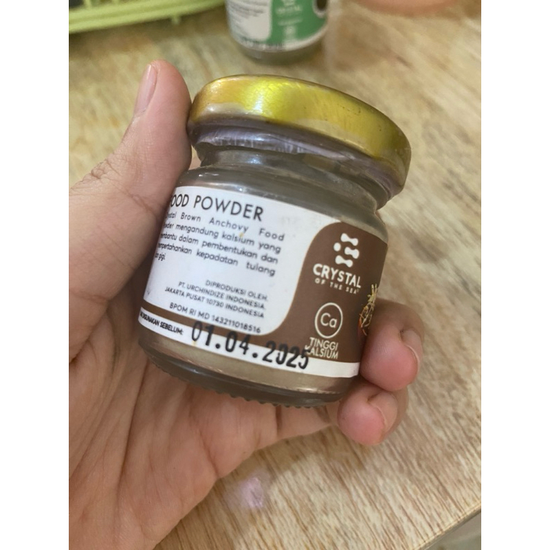 

Bumbu MPASI Crystal of the sea brown anchovy powder (20g)