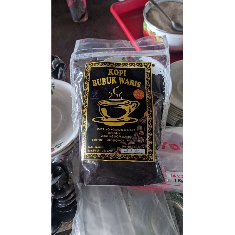 

Kopi HITAM Kemasan 250Gr