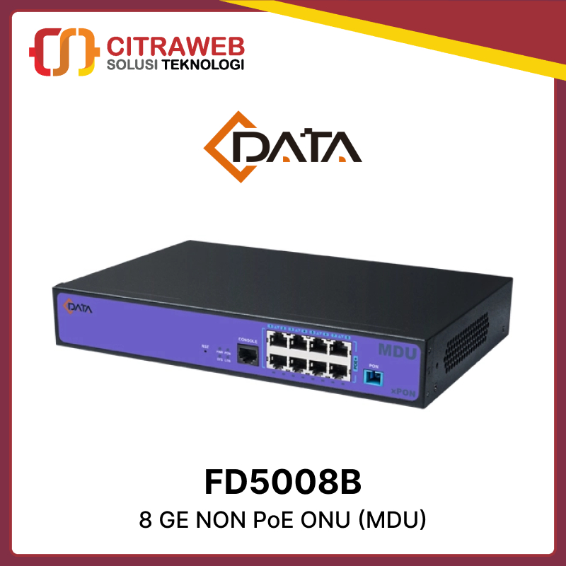 C-DATA XPON ONU MDU FD5008B 8GE GPON EPON ONT cdata fd5008b modem ftth mdu