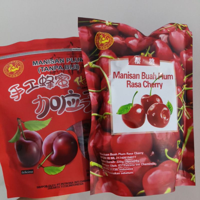 

Manisan Plum basah 200gr/ Plum Cherry 220 gr