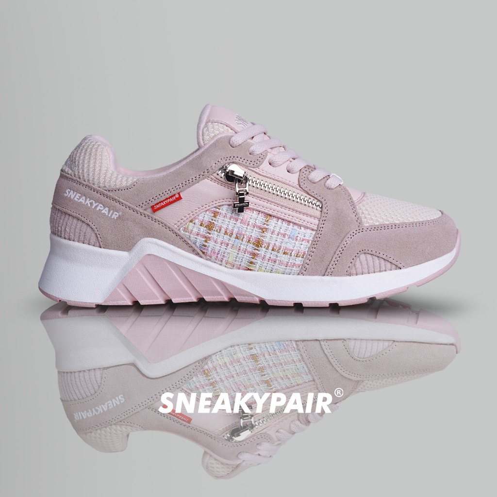 SNEAKYPAIR Strada Wonderland Pink Sepatu Wanita Sneakers Sport Shoes