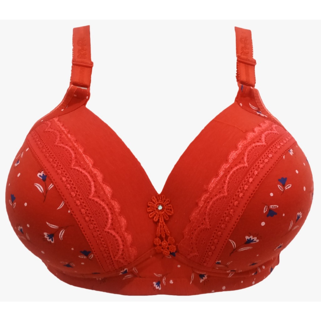Venny- [BIG SIZE EDITION] Daily Bra Jumbo Cup Besar Tanpa Kawat Bra Mama Besar BH Big Size