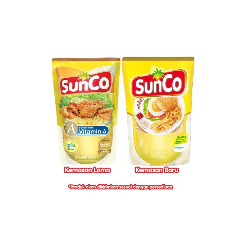 

Sunco Minyak Goreng Pouch 1L / 2L