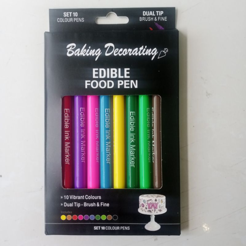 

1pc Spidol Edible , Spidol makanan , food marker, edible food pen , baking dekorating