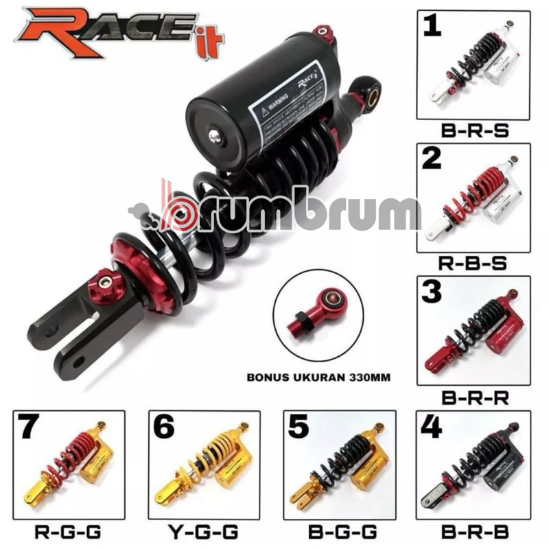 SHOCK TABUNG RACE IT 02 MODEL G SPORT VARIO MIO BEAT