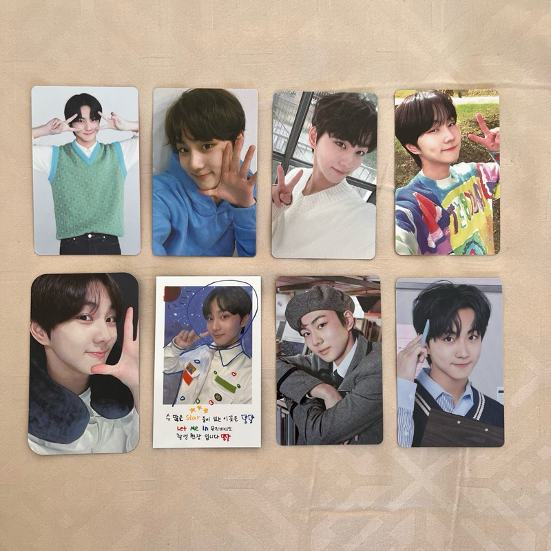 Photocard Jungwon Enhypen PC Official tc enconnect neck pillow sg21 sg22 ggu ggu