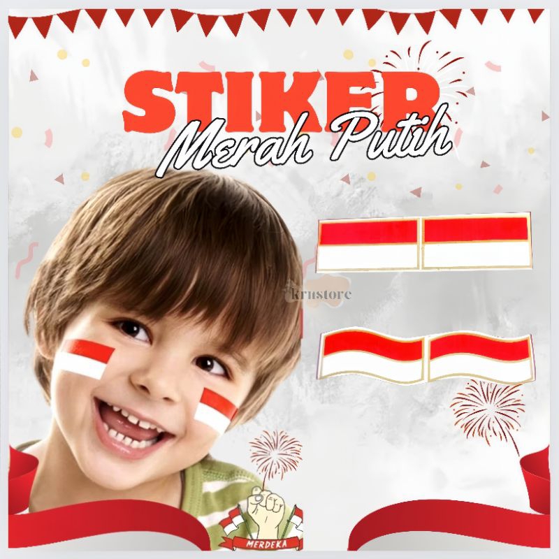 

Stiker Pipi Merah Putih//Stiker Merah Putih//KrnStore