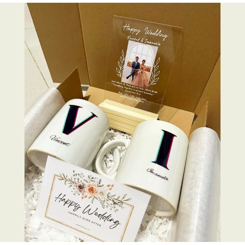 

Gift box wedding / Hampers pernikahan