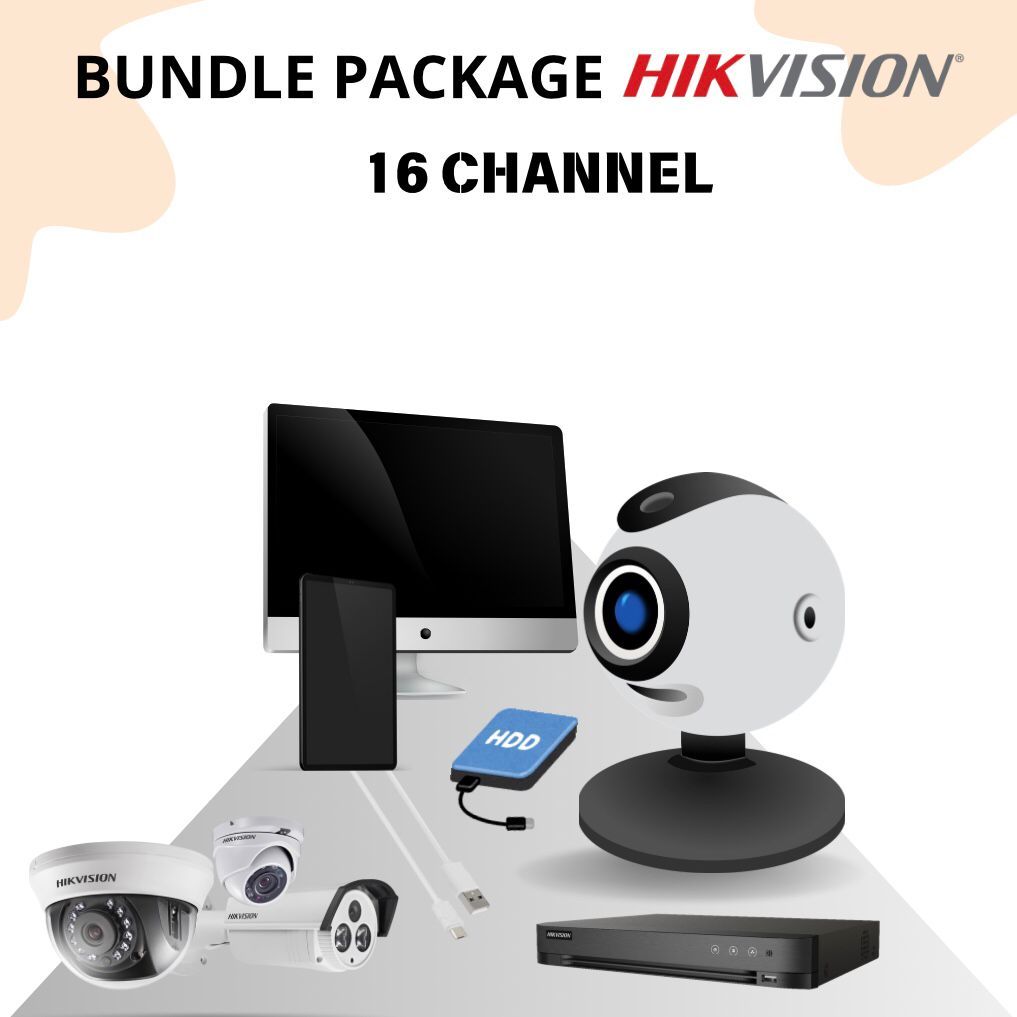 PROMO PAKET CCTV HIKVISION (16 CHANNEL)