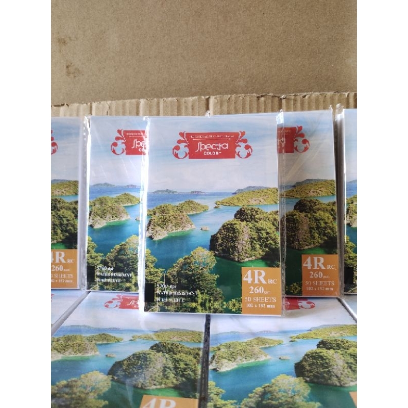 

Spectra Profesional Silky Photo Color Paper 4R 50 Sheet