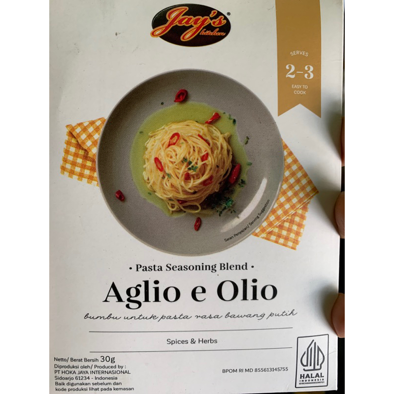 

jays aglio E olio