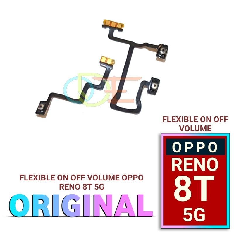 Flexible On Off Volume Oppo Reno 8T 5G Original