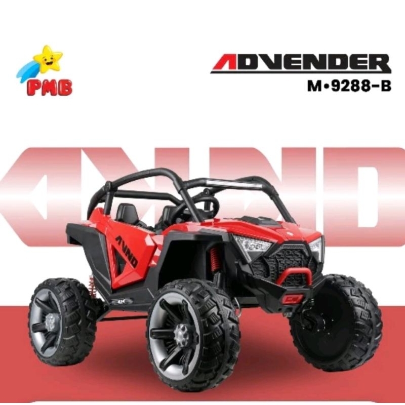 Mobil Aki PMB M9288-B ADVENDER BIG FOOT 4 GEAR BOX BAN KARET MOBIL AKI ADVENDER MOBIL