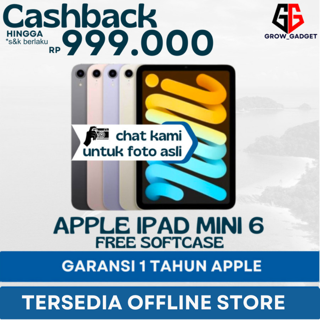 iPad Mini 6 2021 256GB 64GB Wifi & Cellular | Brand New In Box & Second Fullset