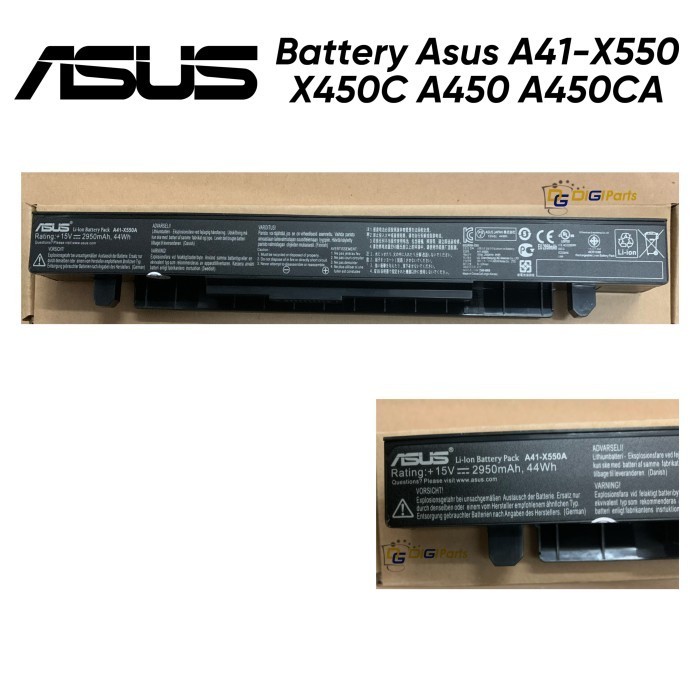 Battery Baterai Batre ASUS X452 X452E X452EA X452C X452CP
