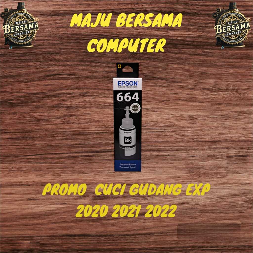 Tinta Epson 664 Black Original