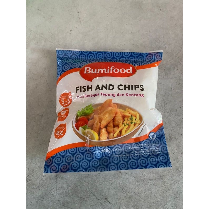 

Bumifood Fish And Chips 200gr