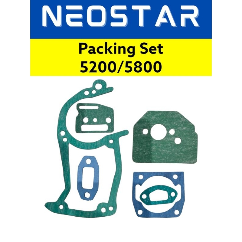 Paking Set Chainsaw 5200 Gasket Kit Chainsaw 5200 5800 Packing Full Set Chainsaw 5200