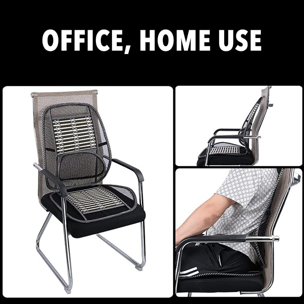 RB Alas Jok Mobil Anti Panas Kayu Alas Sandaran Duduk Jok Mobil New