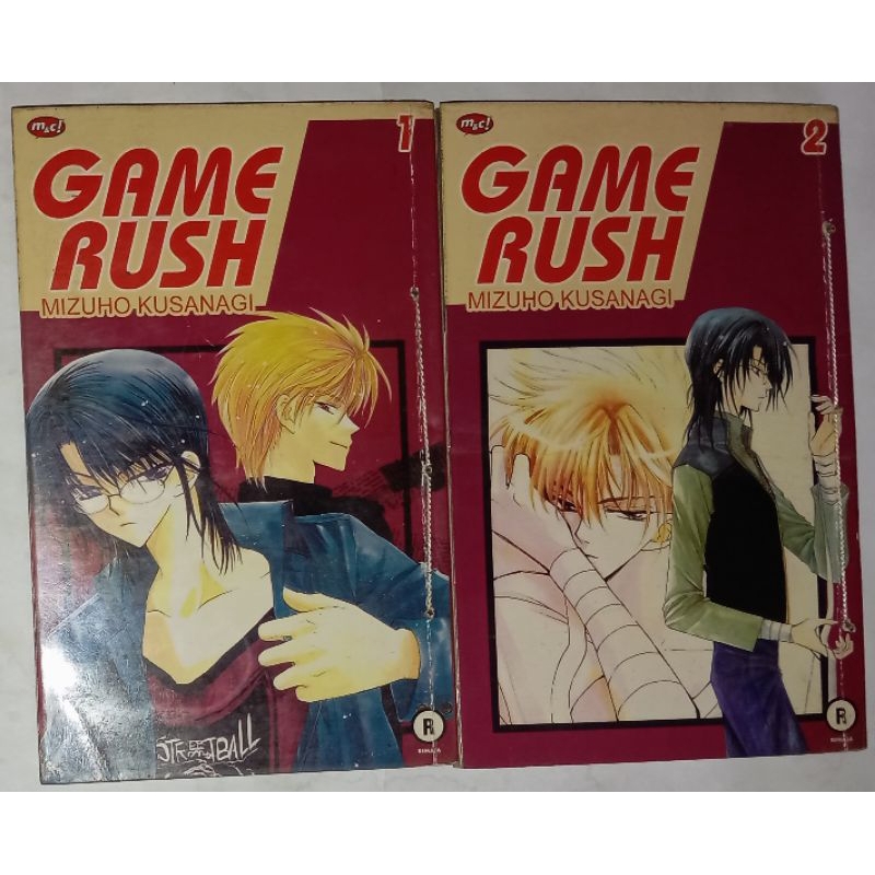 Komik Game Rush Volume 1&2 By Mizuho Kusanagi (Original)