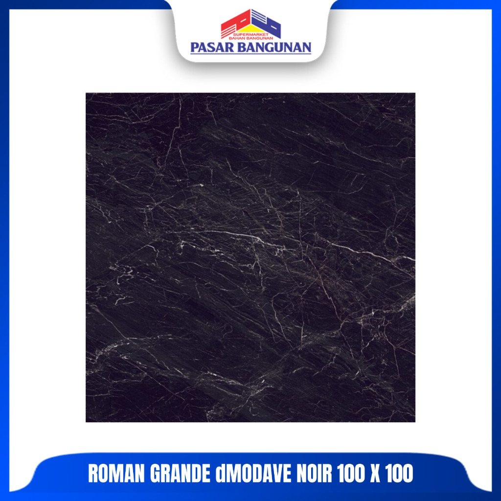 Roman Granit Grande dModave Noir 100x100