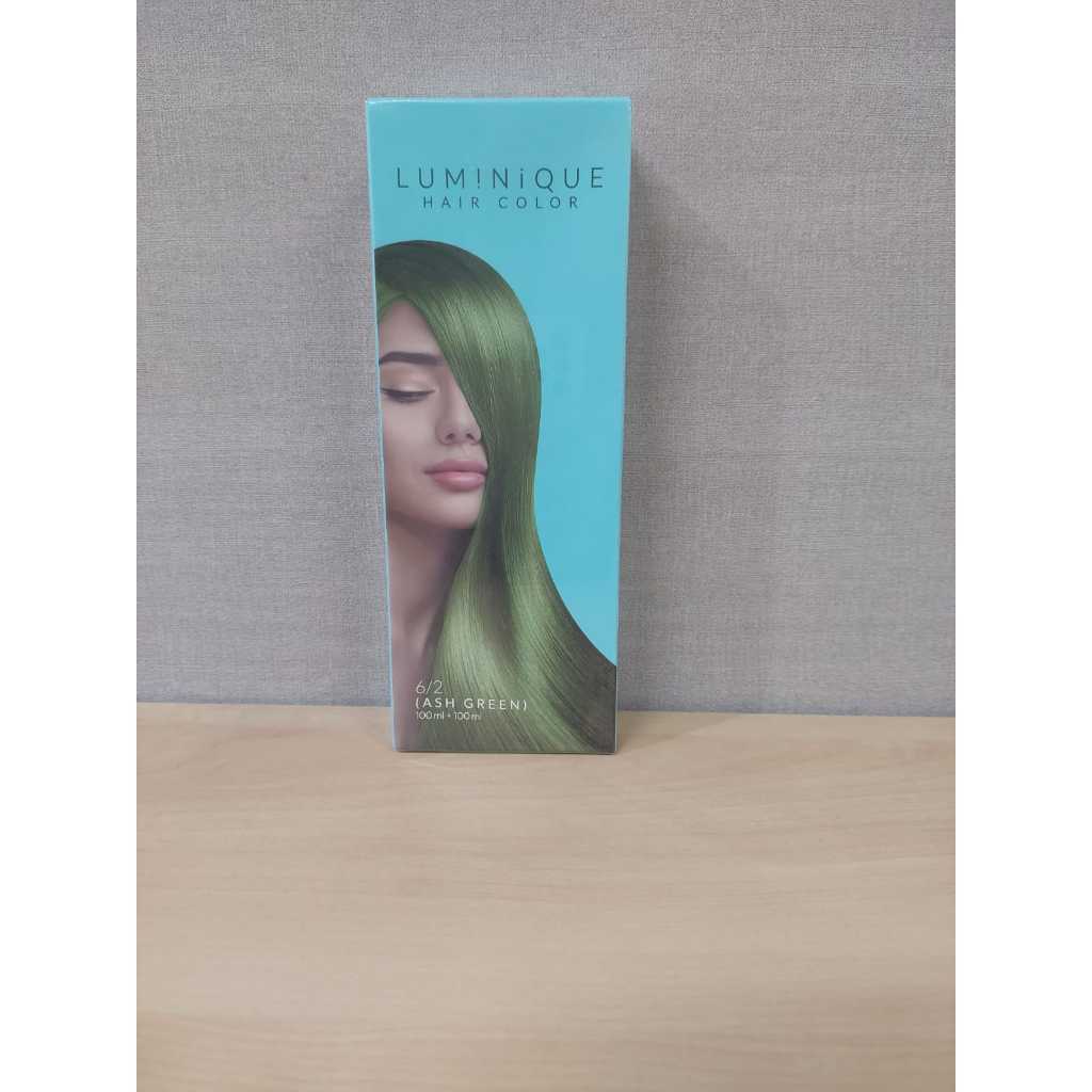 Minique Hair Color Ash Green