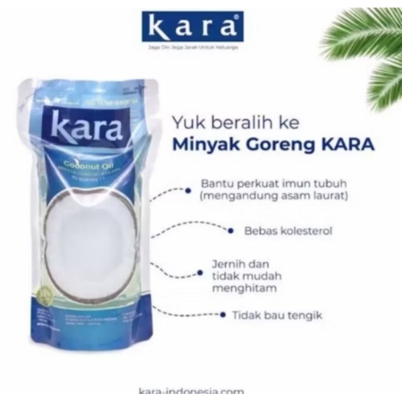 

Kara Minyak Goreng Kelapa 2 Liter