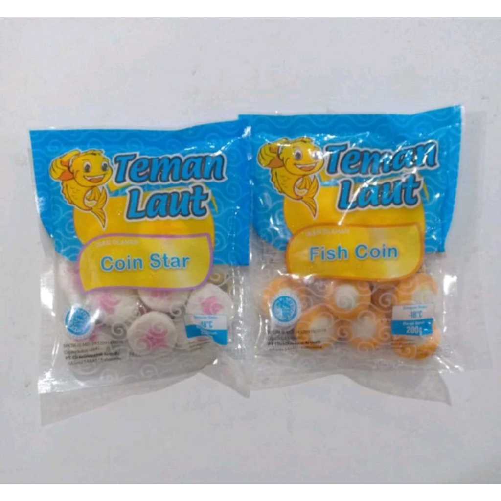 

TEMAN LAUT coin star dan fish coin 200gr