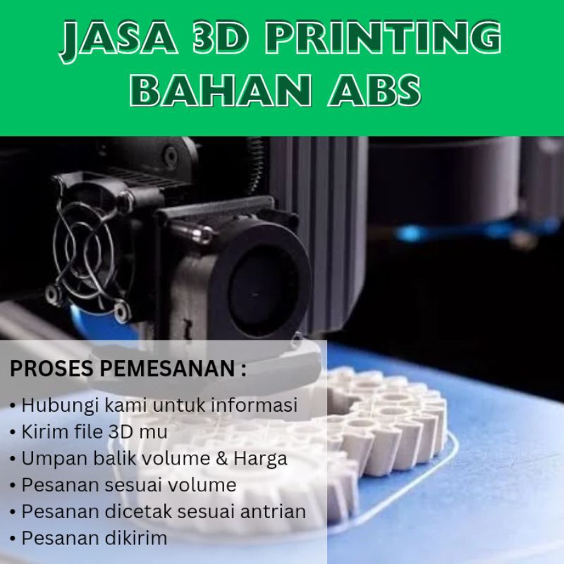 JASA 3D PRINTING BAHAN ABS