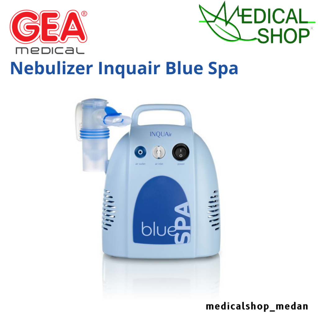 GEA l NEBULIZER INQUAIR BLUE SPA / ALAT UAP l Alat Bantu Pernafasan