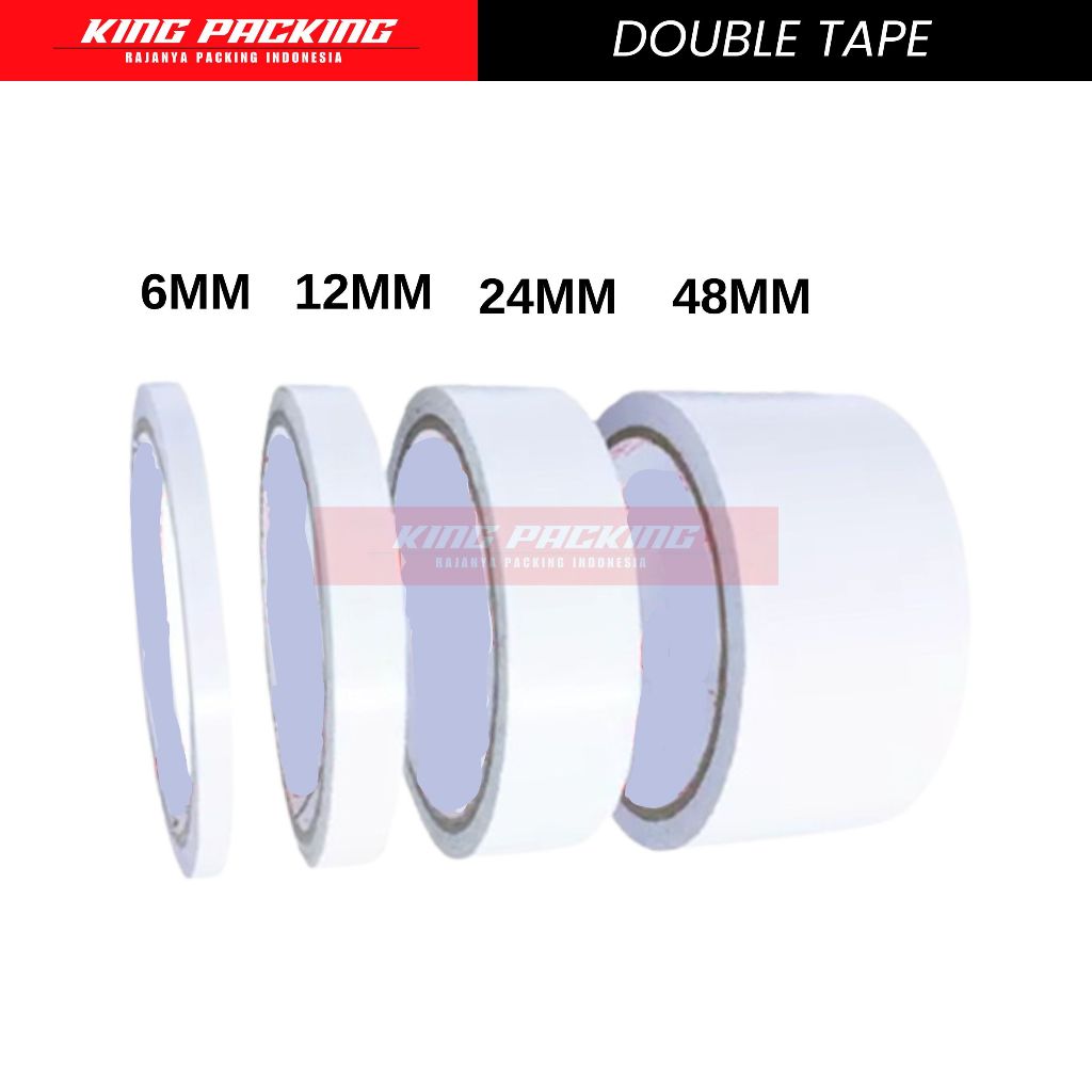 

Double Tape 6/12/24/48 MM x 20Yard - Pcs