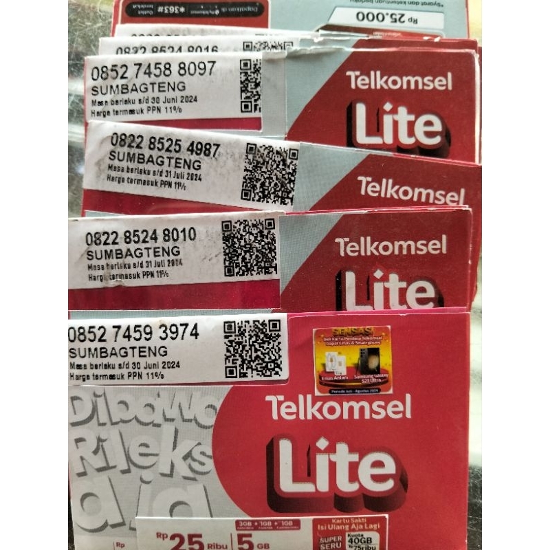 Kartu Perdana Telkomsel Lite 5 GB