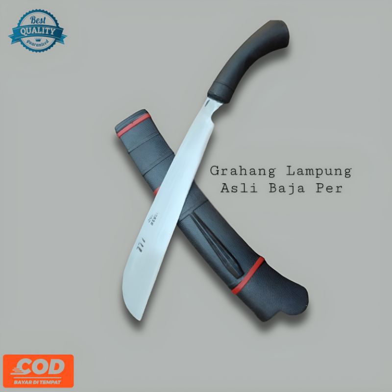 Pisau Grahang / Pisau Panjang Berkebun / Pisau Bertani / Alat Berkebun / Pisau Panjang Baja per