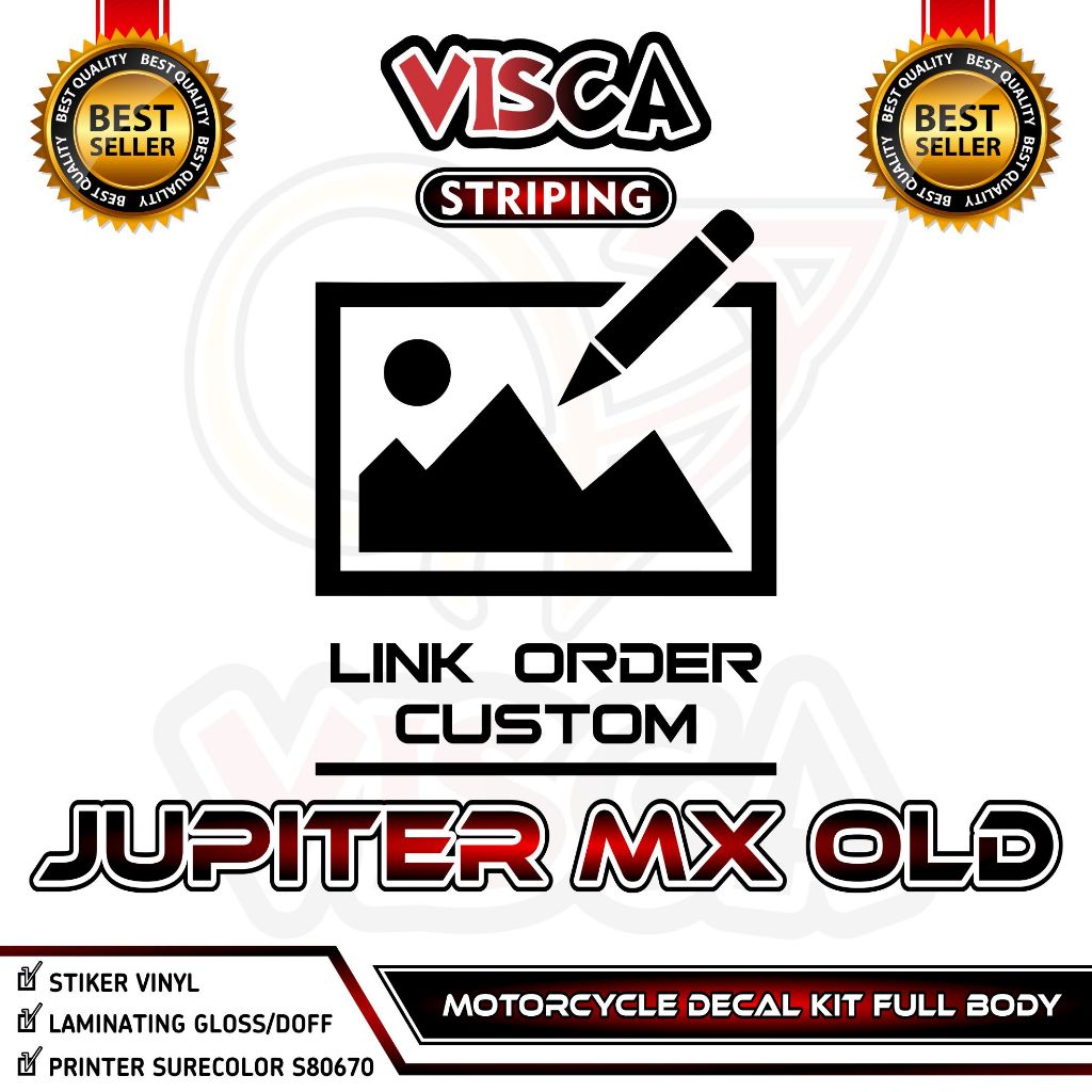 Decal Jupiter MX Old Full Body / Desain Custom Suka Suka / Request Desain / Request Nama