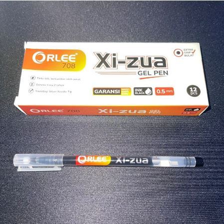 

Pulpen Xi ZUA ORLEE Premium – Tinta Lancar, Nyaman Digunakan, Isi 12 PCS / Pack