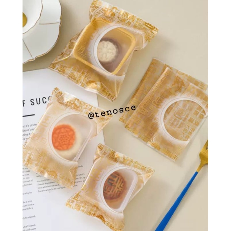 

50pcs Kantong Plastik Sealer Mooncake Moon Cake Autumn-06 Kue Bulan 50gr 125gr XL Baking Sealer Muat tray 6cm 9cm Kado Hampers
