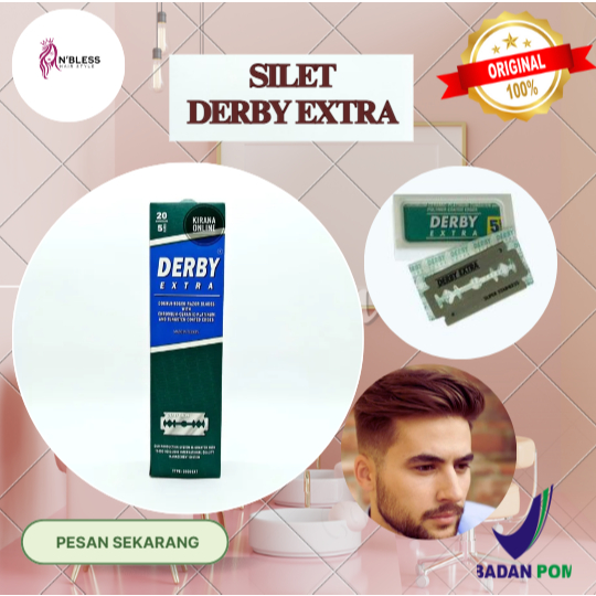 Silet Derby Extra Turki Original | Silet Derby | Silet Cukur rambut | Silet Cukur Jenggot Termurah