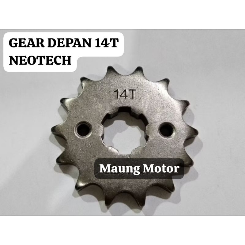 Gear Gir Depan GL Pro Neotech MegaPro ukuran 13 14 15T 428