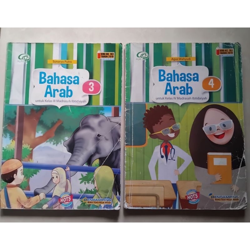 Bahasa Arab Aqila SD MI kelas 3, kelas 4