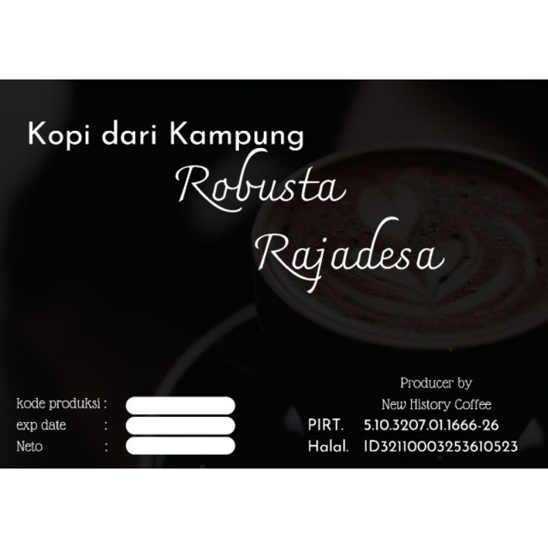 

Kopi Robusta