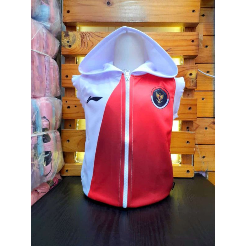 Model Baru/Rompi Anak Laki Laki Timnas Olimpiade Paris Bahan Fleece/Kids Rompi/Rompi Anak/Rompi Anak